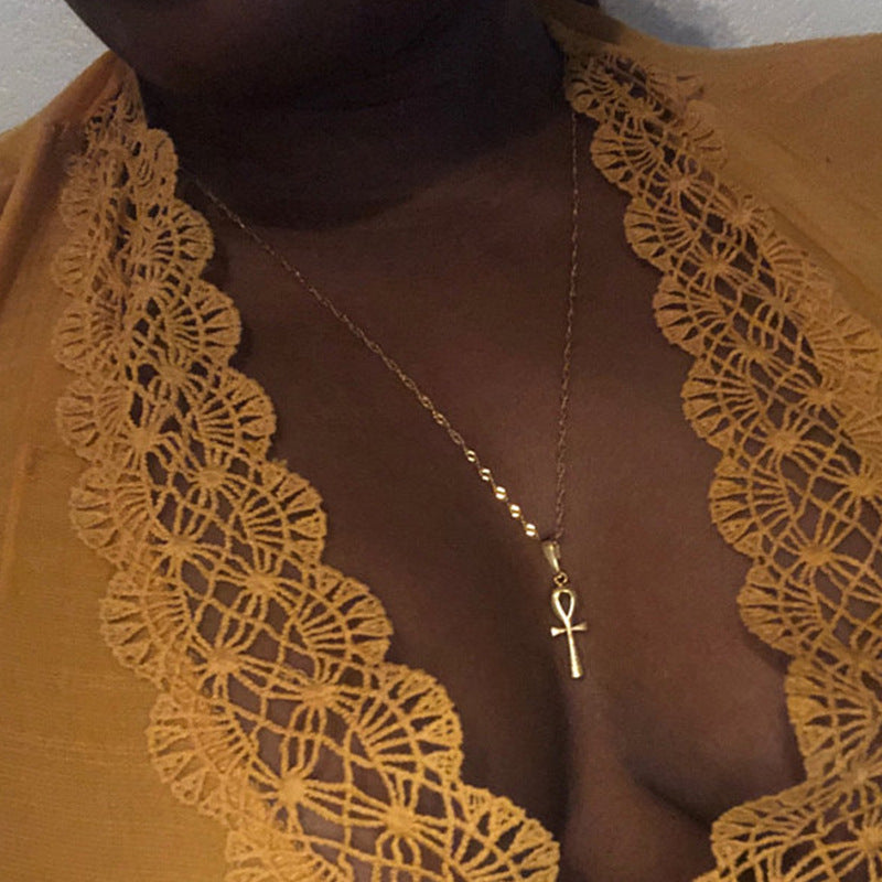 Metalen Jezus Kruis Ketting