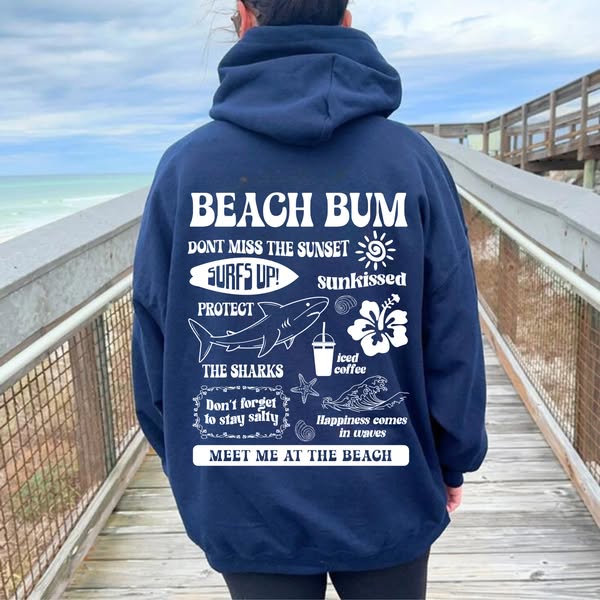 Beach Bum Hoodie