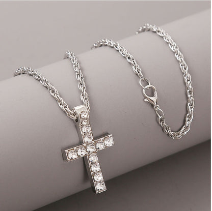 Unisex Alloy Clavicle Chain Necklace