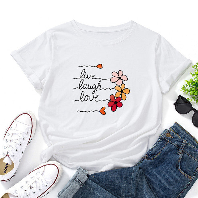 Leben, Lachen, Liebe T-Shirt