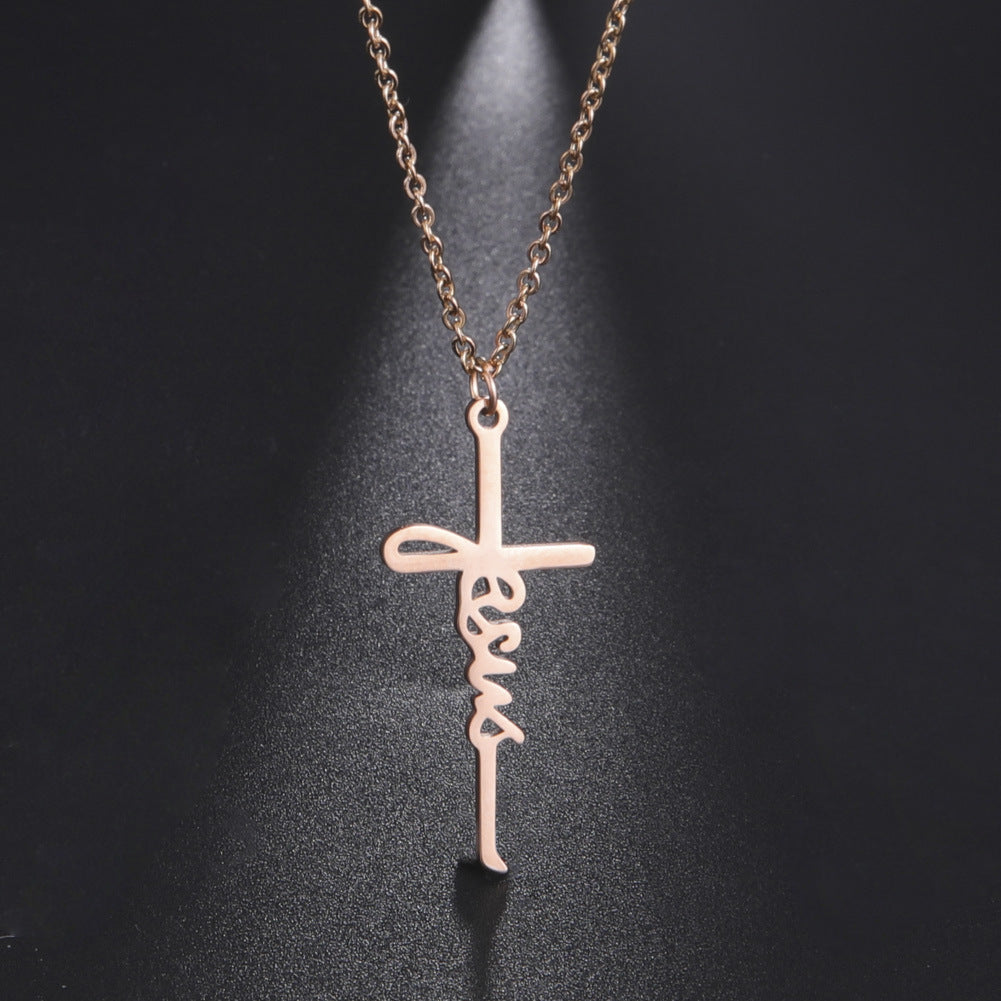 Jesus Cross Necklace