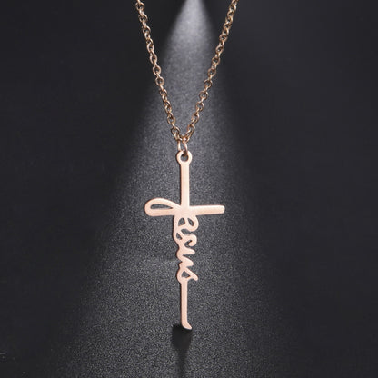 Jesus Cross Necklace