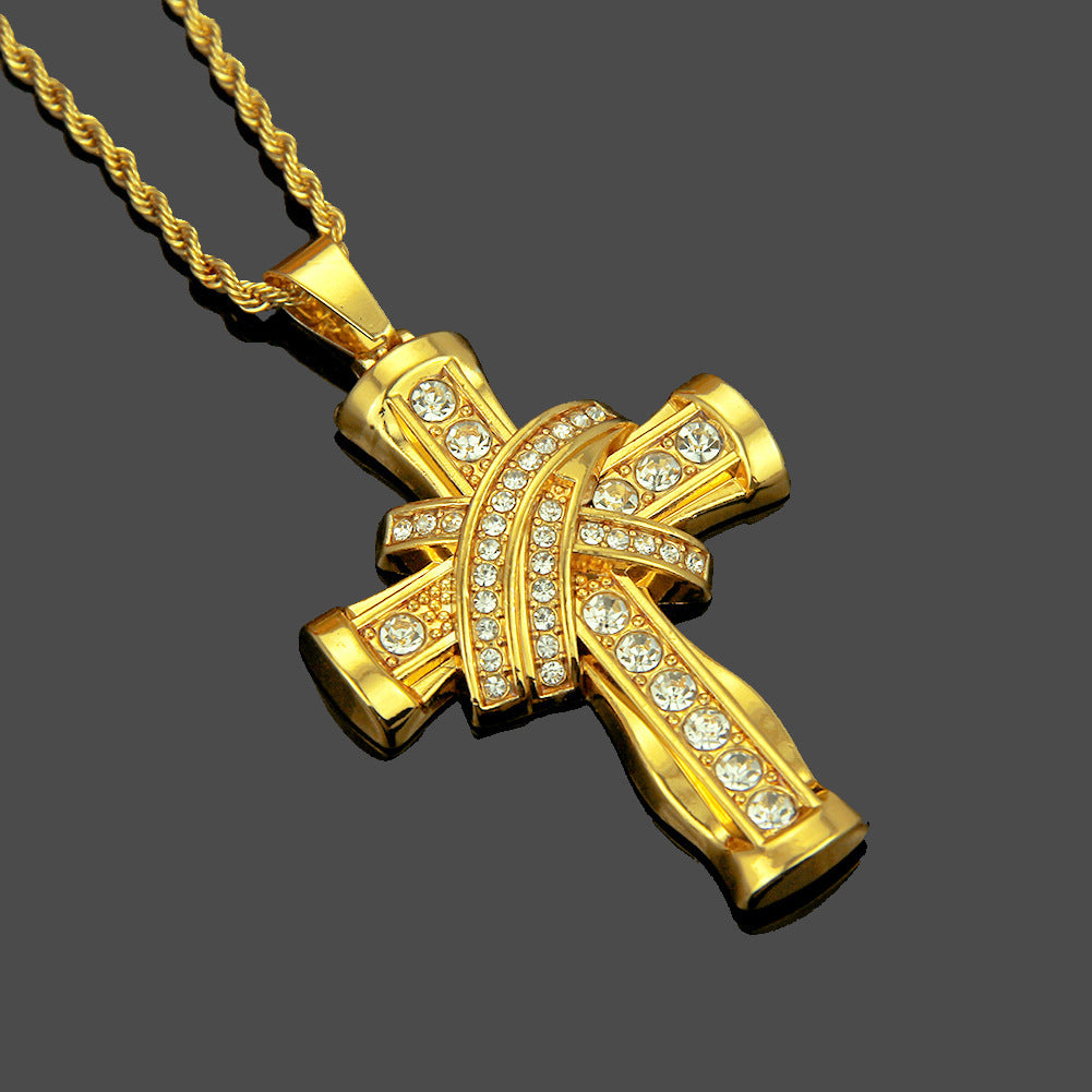 Jesus Cross Pendant Necklace