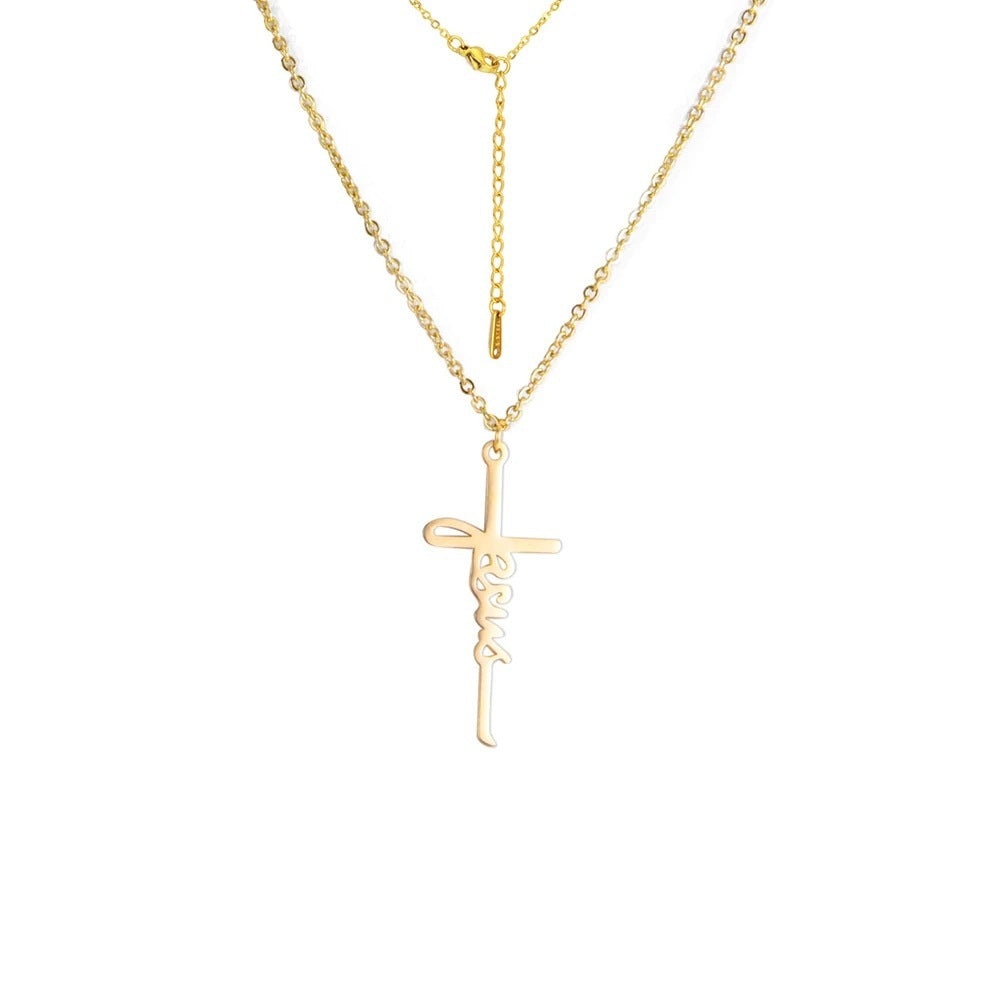 Jesus Cross Necklace