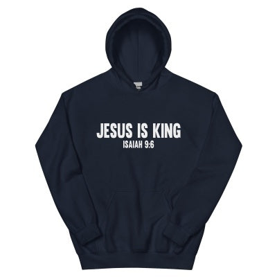 Jezus is koning Jesaja 9:6 Hoodie