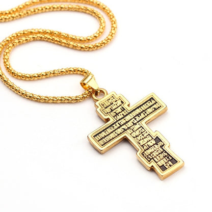 Cross Jesus Pendant Necklace