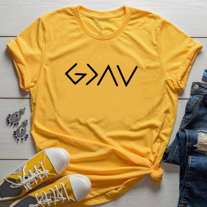 G>AV God is Greater Than the Highs and Lows Tee