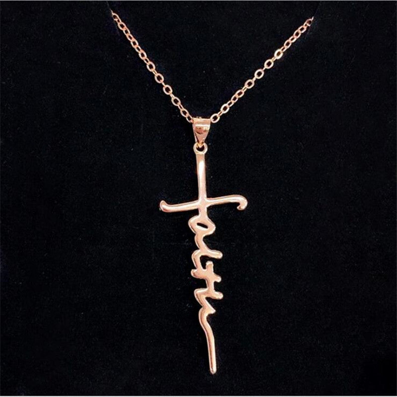 Jesus Cross Chain Necklace