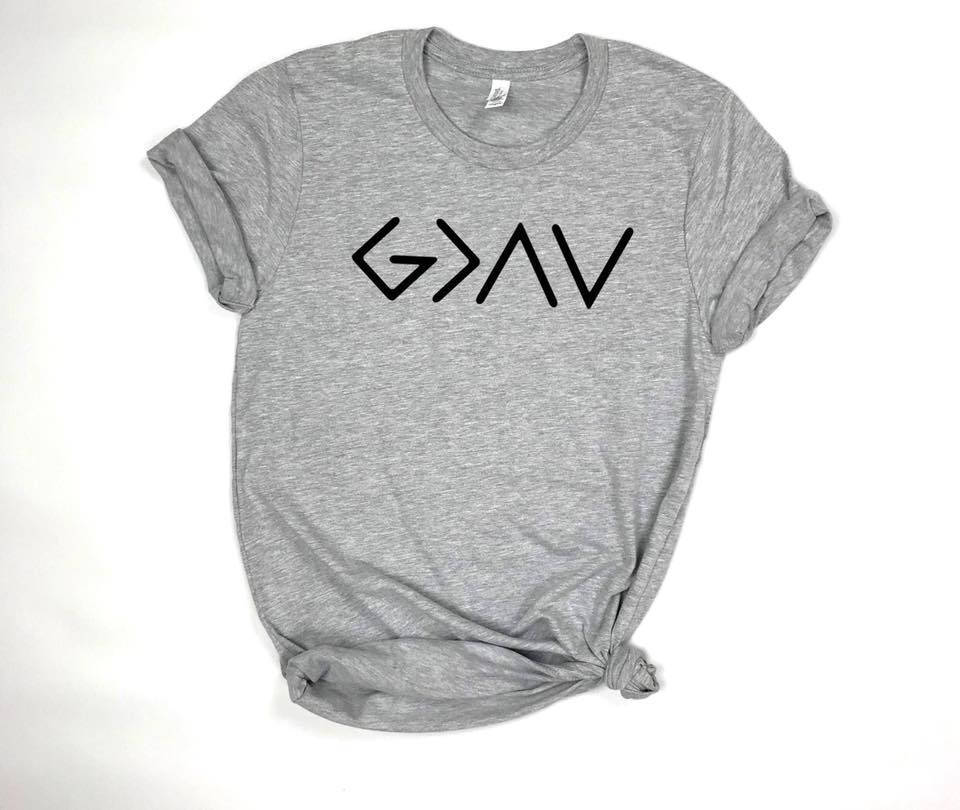 G>AV God is Greater Than the Highs and Lows Tee