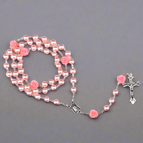 Cross Long Necklace 9-Character Needle Bead Necklace