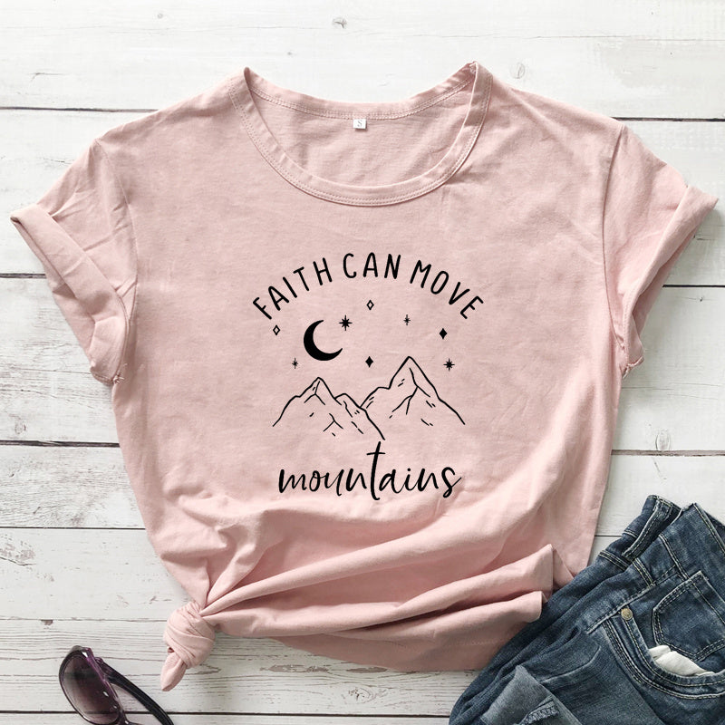 Faith Can Move Mountains Tee