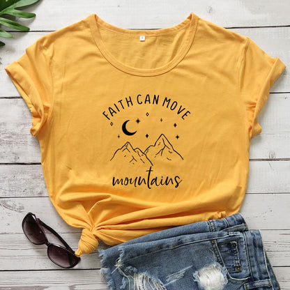 Faith Can Move Mountains Tee