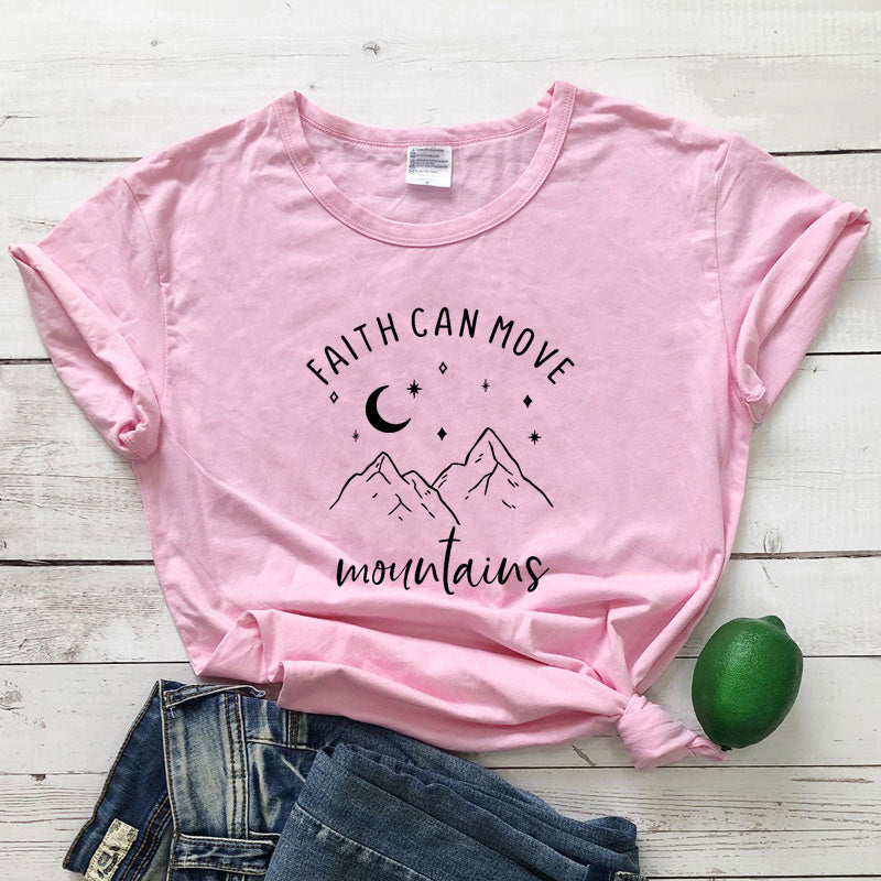 Faith Can Move Mountains Tee