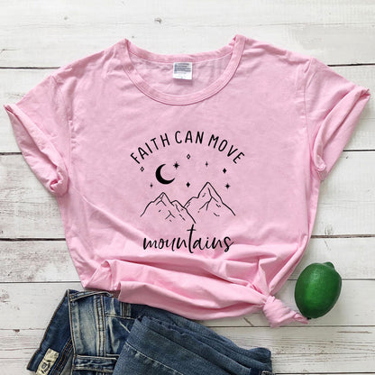 Faith Can Move Mountains Tee