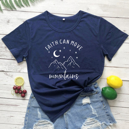 Faith Can Move Mountains Tee