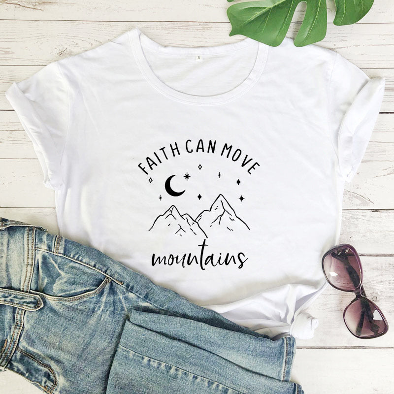 Faith Can Move Mountains Tee