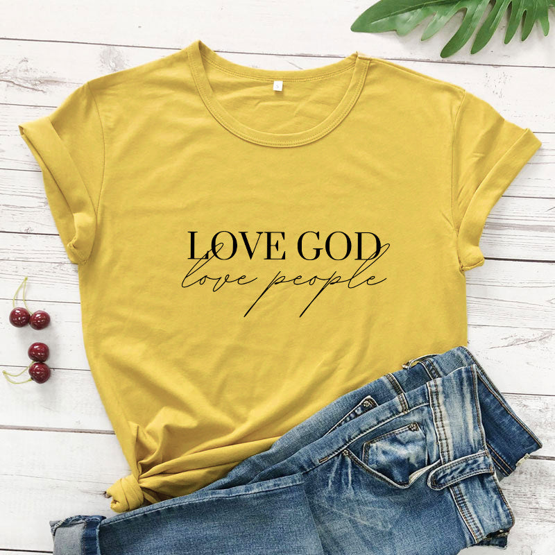 Love God Love People Tee