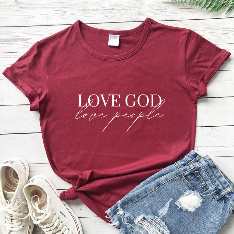 Love God Love People Tee