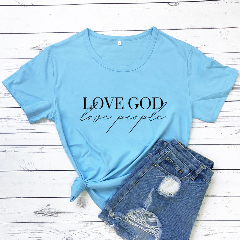 Love God Love People Tee