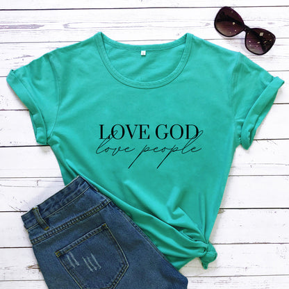 Love God Love People Tee