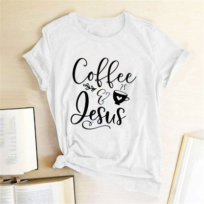 Kaffee &amp; Jesus T-Shirt