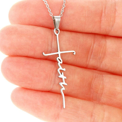 Stainless Faith Necklace