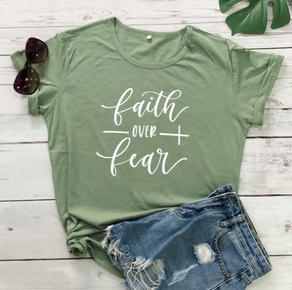 Faith Over Fear Tee