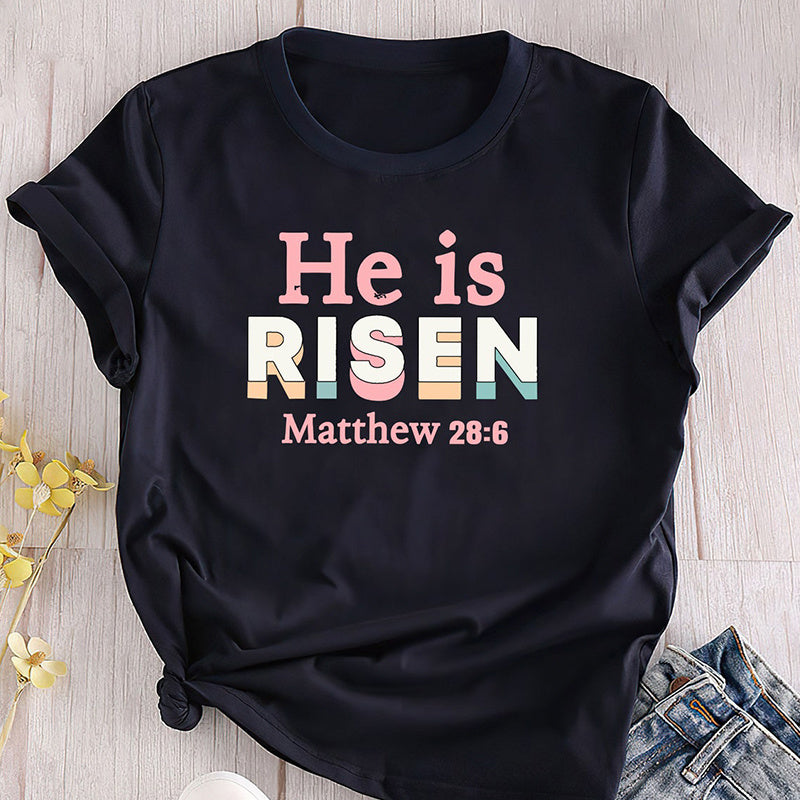 He Is Risen Matthew 28:6 Tee