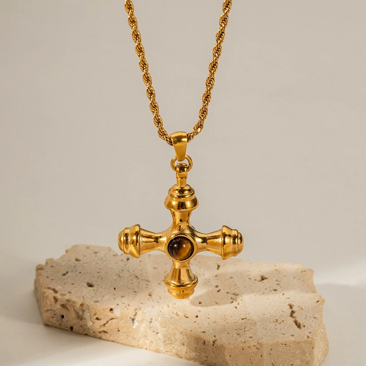 Personality Cross Pendant Necklace