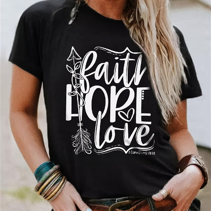 Faith Hope Love Tee