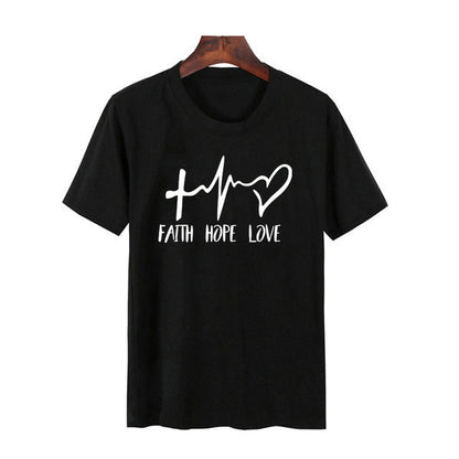 Glaube Hoffnung Liebe T-Shirt