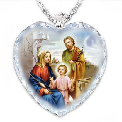 Jezus Hart Ketting Hanger Ketting