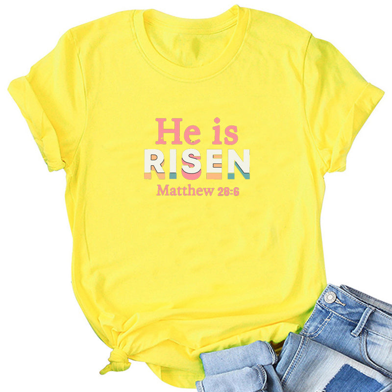 He Is Risen Matthew 28:6 Tee