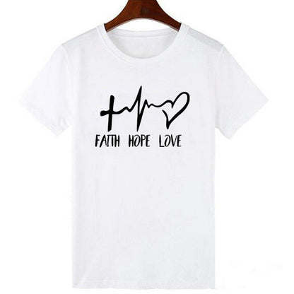 Glaube Hoffnung Liebe T-Shirt