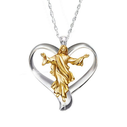 Love Jesus Pendant Necklace