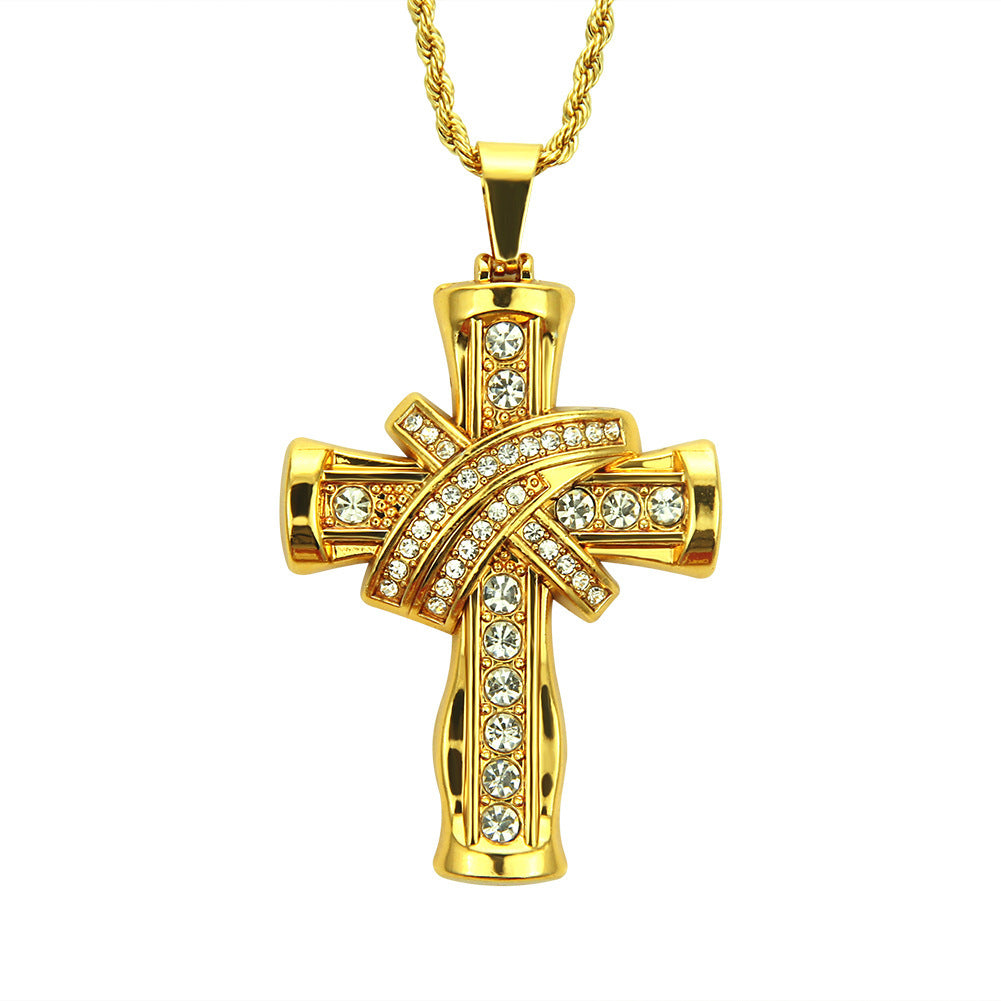 Jesus Cross Pendant Necklace