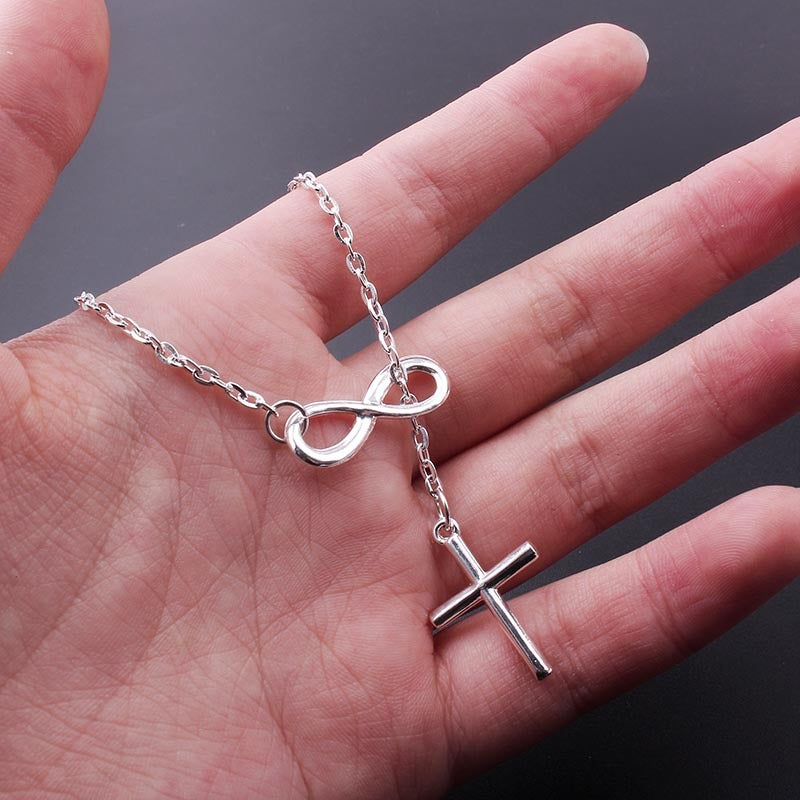 Cross Chain Pendant Necklace