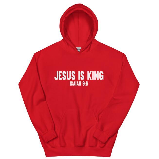 Jezus is koning Jesaja 9:6 Hoodie