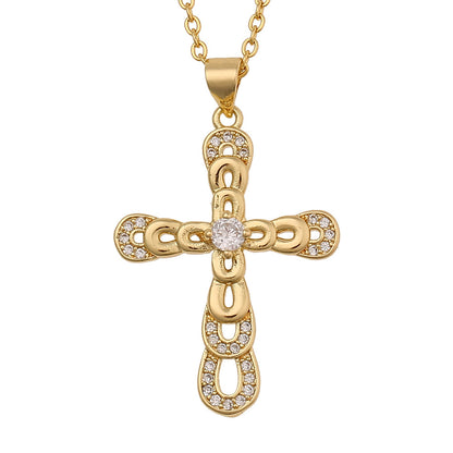 Cross Vintage Necklace