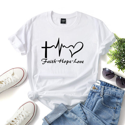 Geloof Hoop Liefde Tee