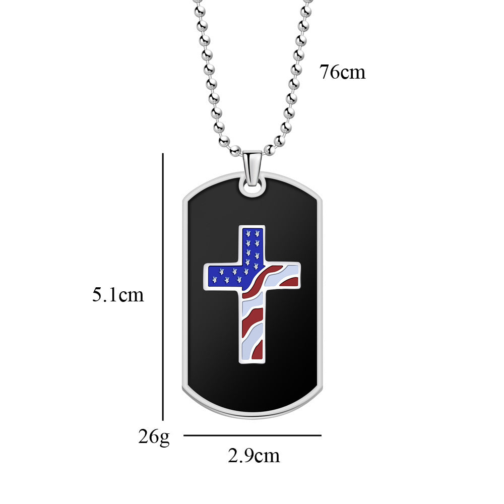 Cross pendant necklace