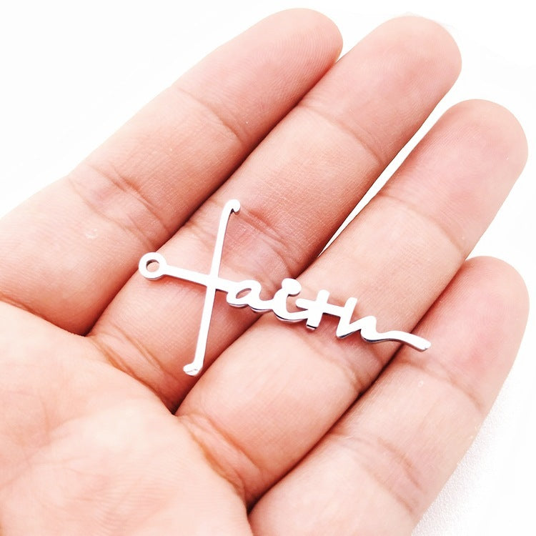 Stainless Faith Necklace