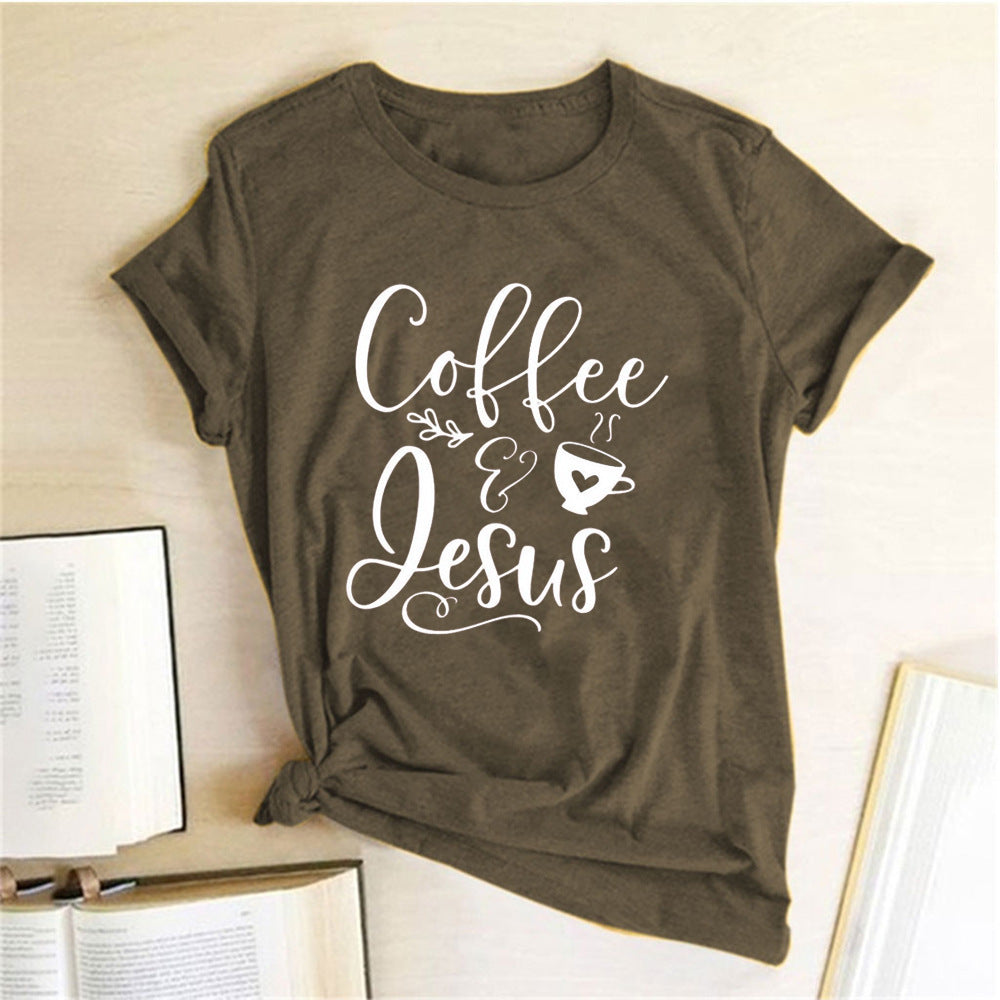 Kaffee &amp; Jesus T-Shirt