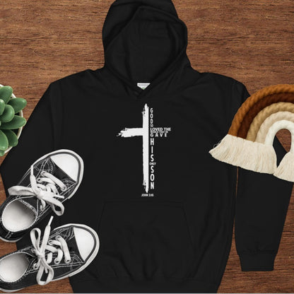 God had de wereld zo lief dat hij zijn enige zoon gaf Hoodie