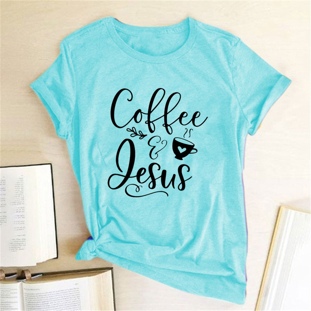 Kaffee &amp; Jesus T-Shirt