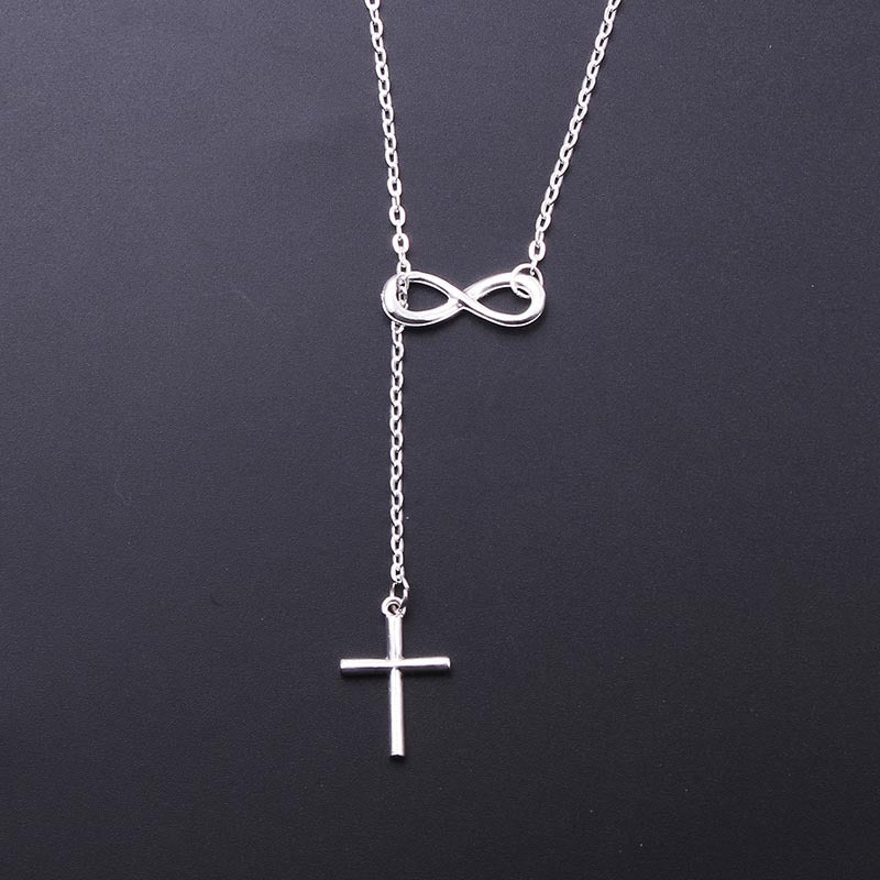 Cross Chain Pendant Necklace