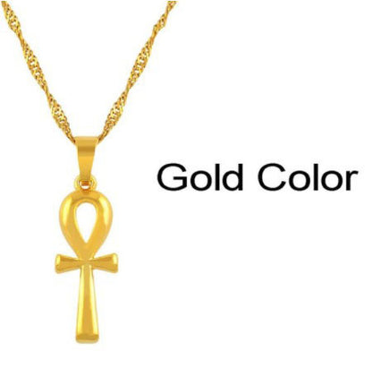 Metal Jesus Cross Necklace