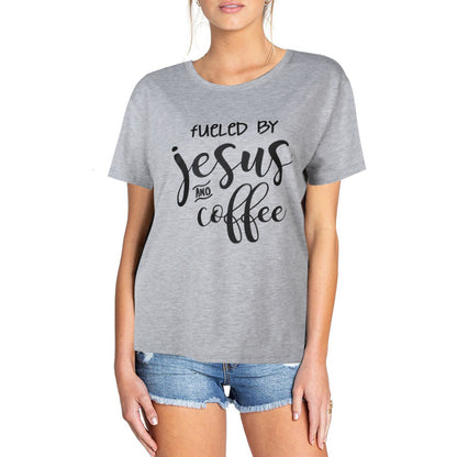 Fueled Jesus And Coffee Tee