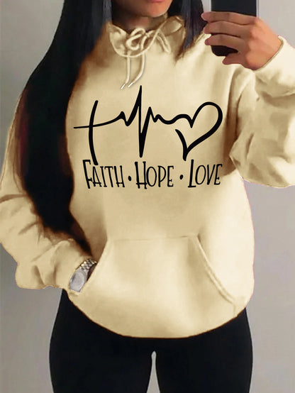 Faith Hope Love Hoodie