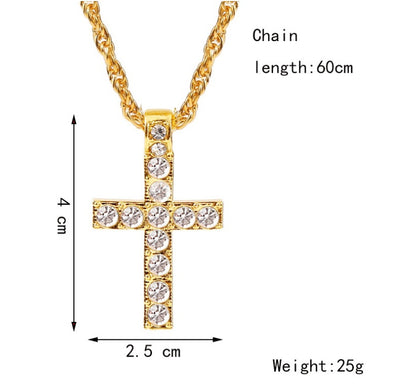 Unisex Alloy Clavicle Chain Necklace